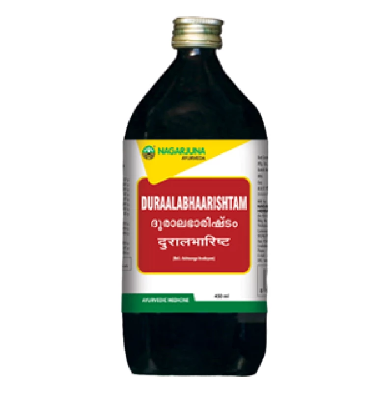 Nagarjuna Ayurveda Duraalabhaarishtam, 450 ml-1.webp